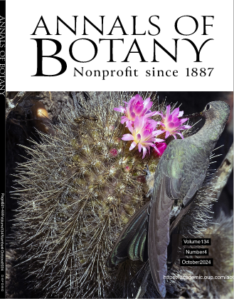 Book cover reads Annals of Botany